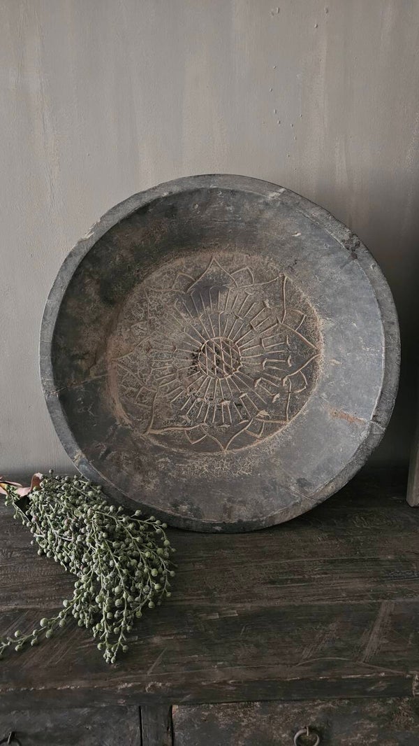 Houten Schaal | Vergrijsd XL