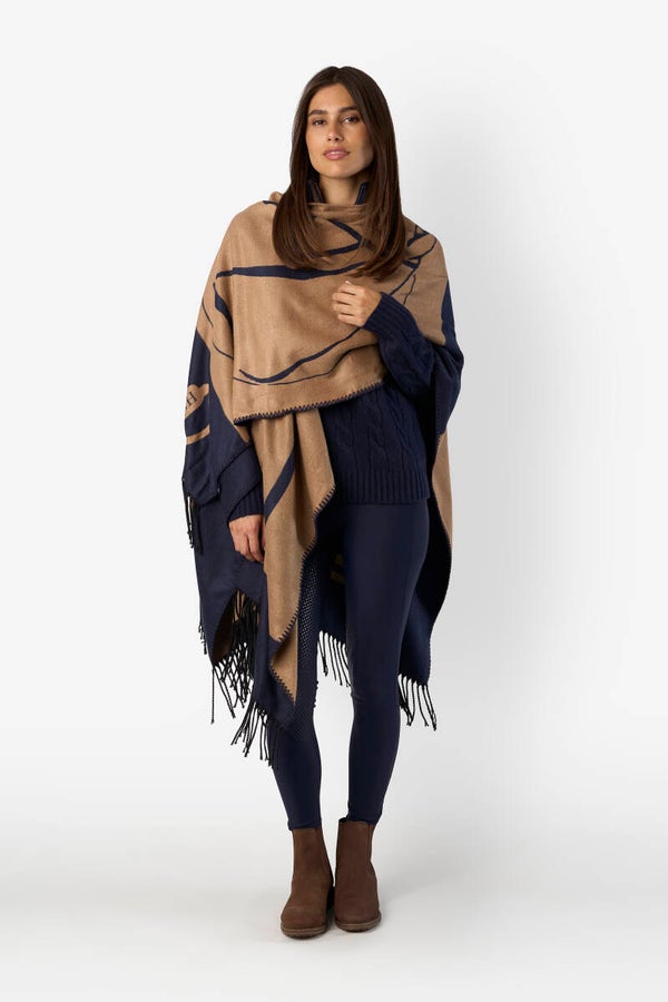 Poncho HVPNanda Navy