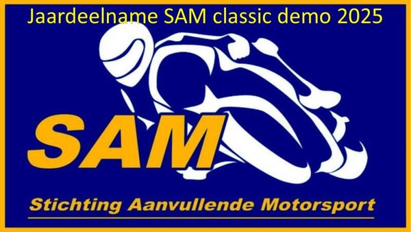 Jaardeelname SAM classic demo 2025