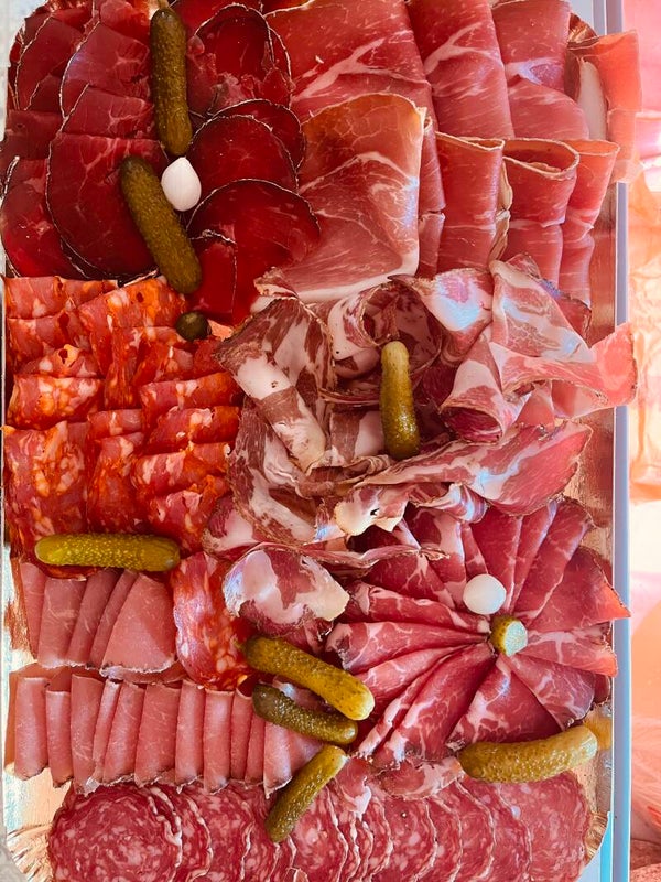 raclette nature  / charcuteries