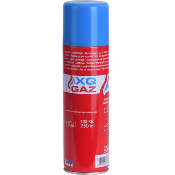 1x Flesje aanstekervulling / butaan gas voor aanstekers 250 ml