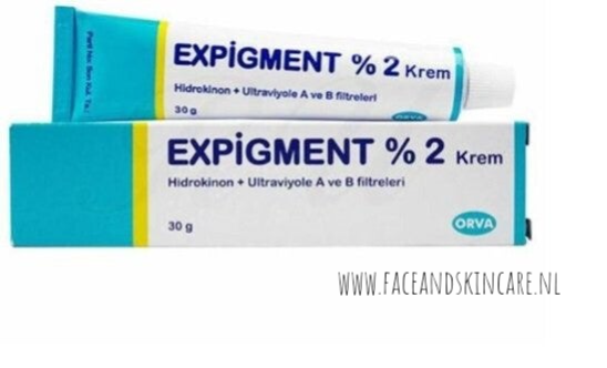 Expigment Hydrochinon 2 % Crème – Effectieve behandeling van hyperpigmentatie