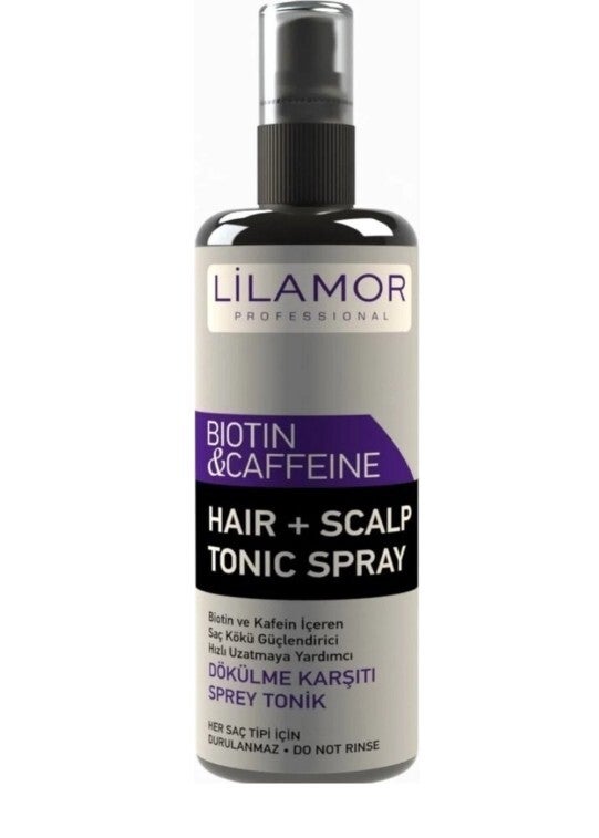 Lilamor - Expert Biotin & Caffein Hair Tonic Spray - 200ml - Anti hair loss spray tonic - Snellere haargroei