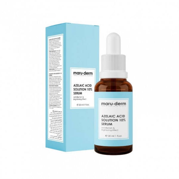 MaruDerm Azelaic Acid Solution 10% Serum – Tegen Roodheid & Onzuiverheden
