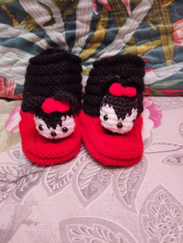 les chaussons minnie