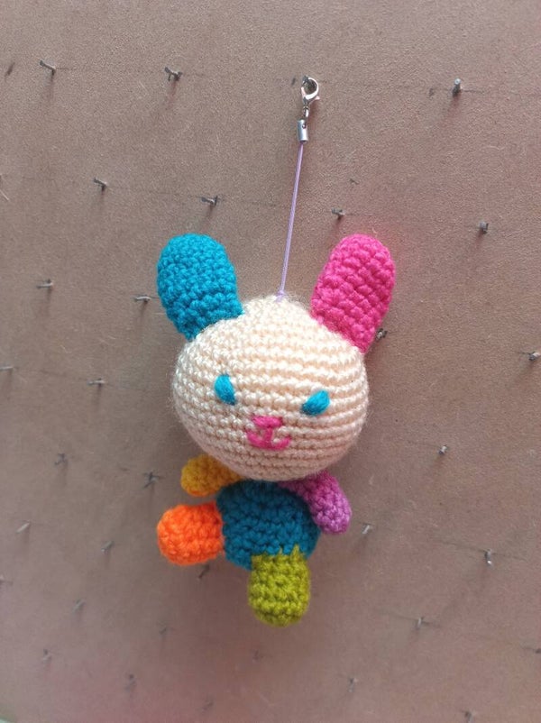 le lapin multicolore