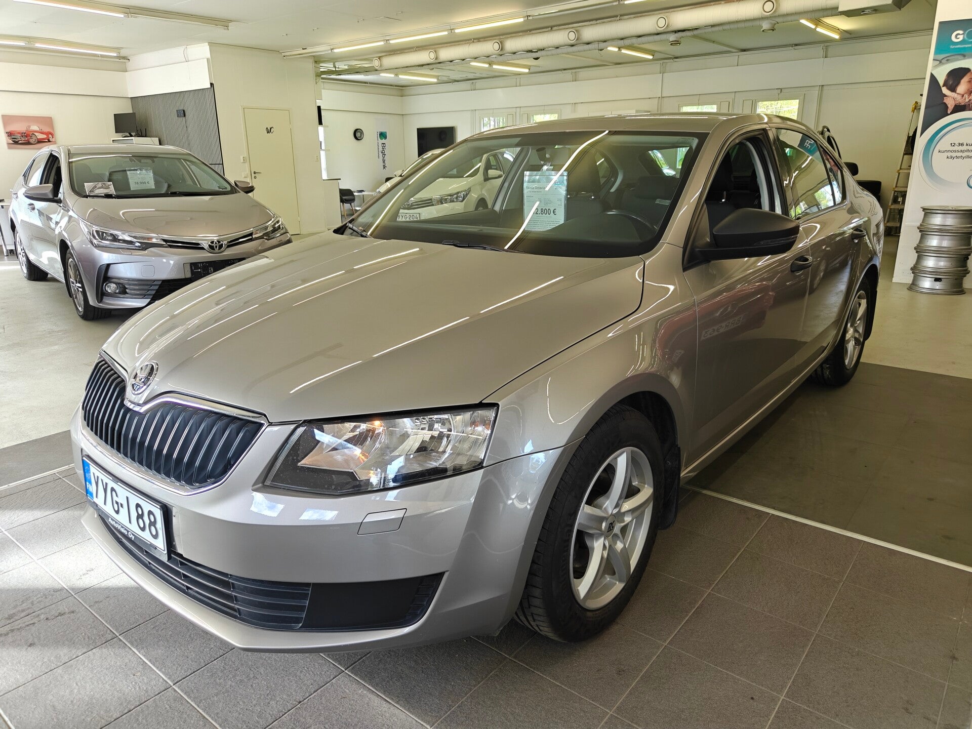 Skoda Octavia 1,2 TSI 81kw Active *Fragus Go Safe Premium -lisäturva 12kk* -16