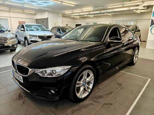 BMW 420 F36 Gran Coupe 420i A xDrive Business *Keyless / Kamera / Nahkat / 18" M-Sport vanteet* -17