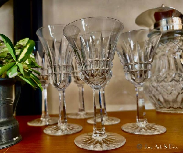 Suite de 12 verres à pied en cristal Villeroy & Boch – modèle Royal