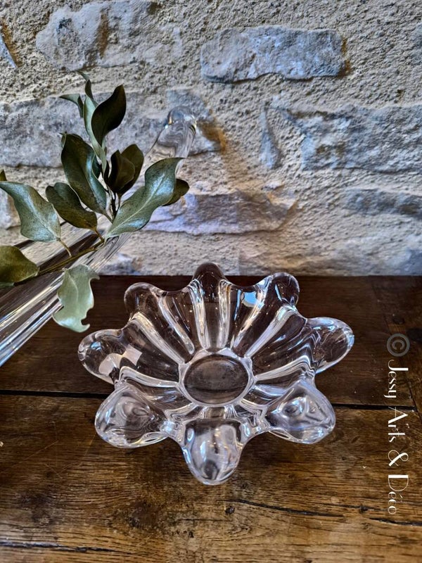 Grand cendrier en cristal