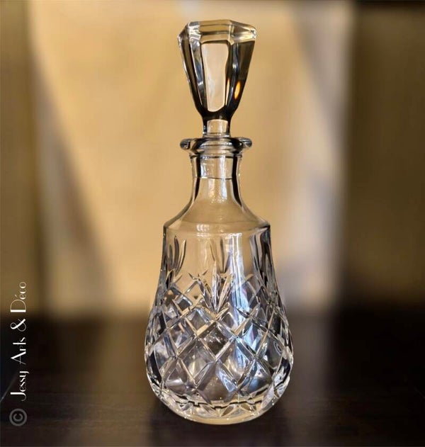 💎 Carafe à Liqueur en Cristal de Bayel – Pièce Vintage