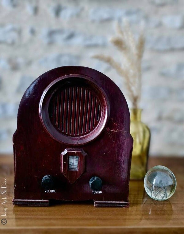 Radio ancienne pour déco