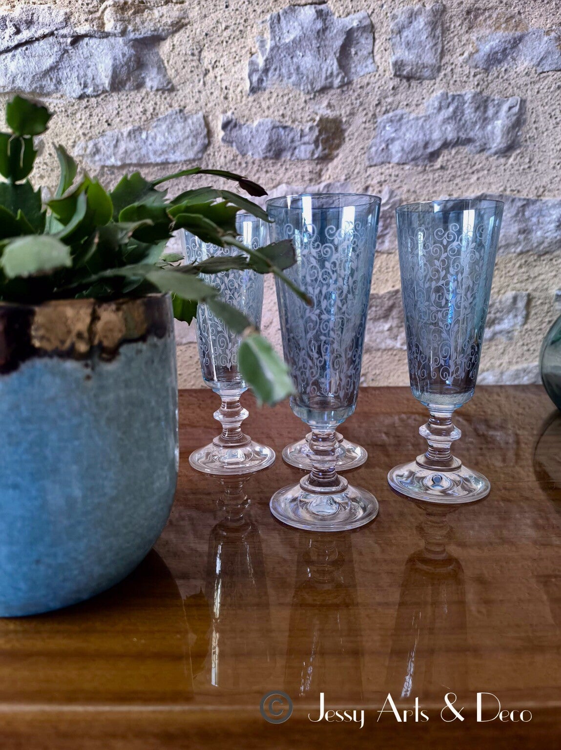 Verres à pied  "RONA SLOVAKIA"