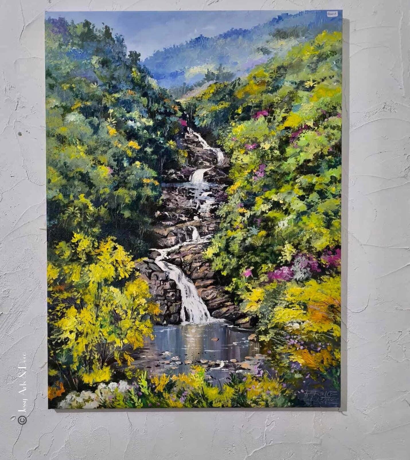 Tableau "Cascade de Ranomafana"