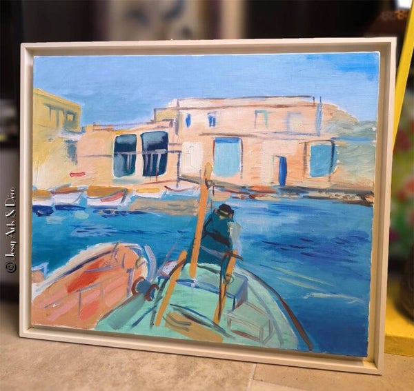 Tableau "Le pêcheur"