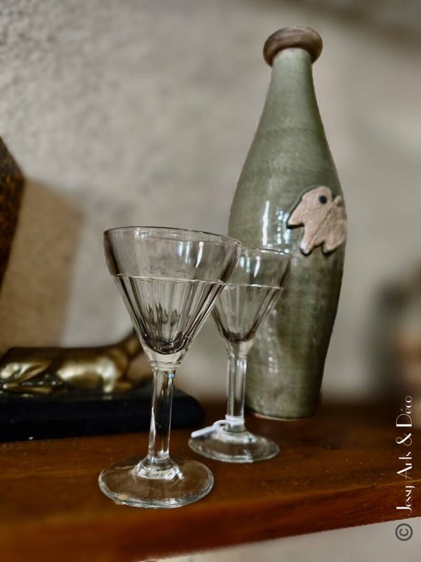 Verres à pied  de bistrot