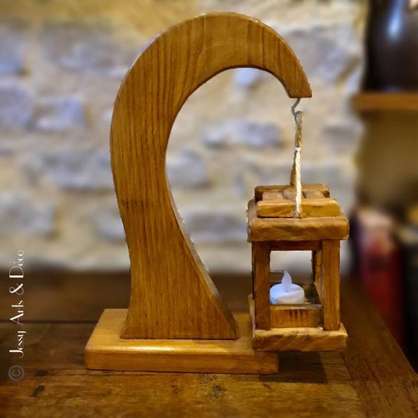 Lanterne en bois