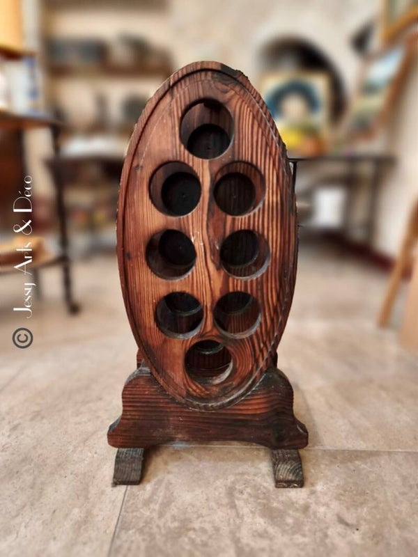 Porte bouteilles en bois