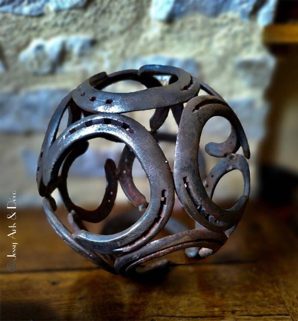 Sphère en métal
