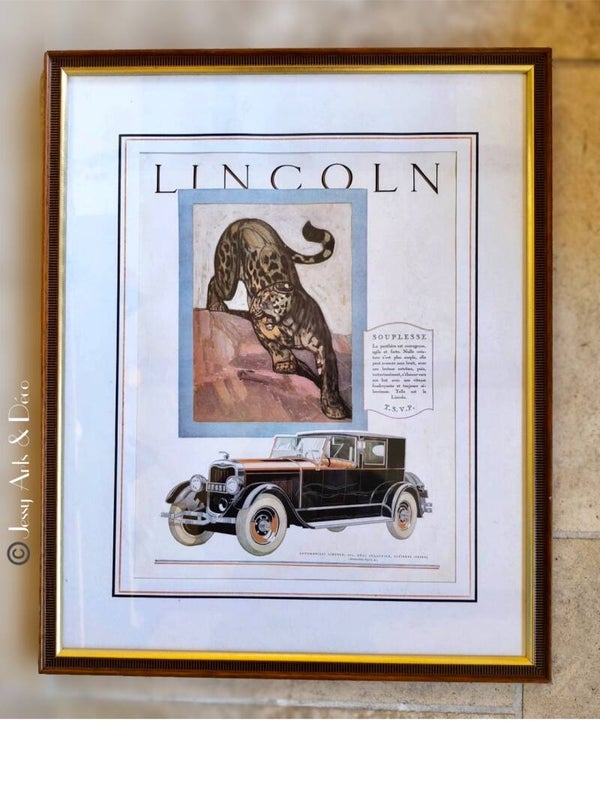 Lot de Trois affiches LINCOLN