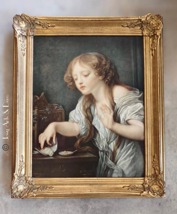 Tableau "L'oiseau mort"