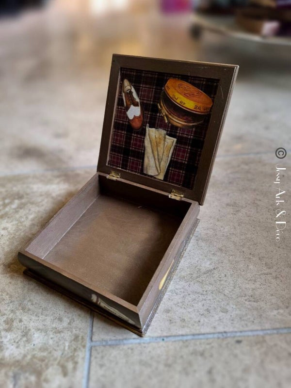 Boîte entretien chaussures