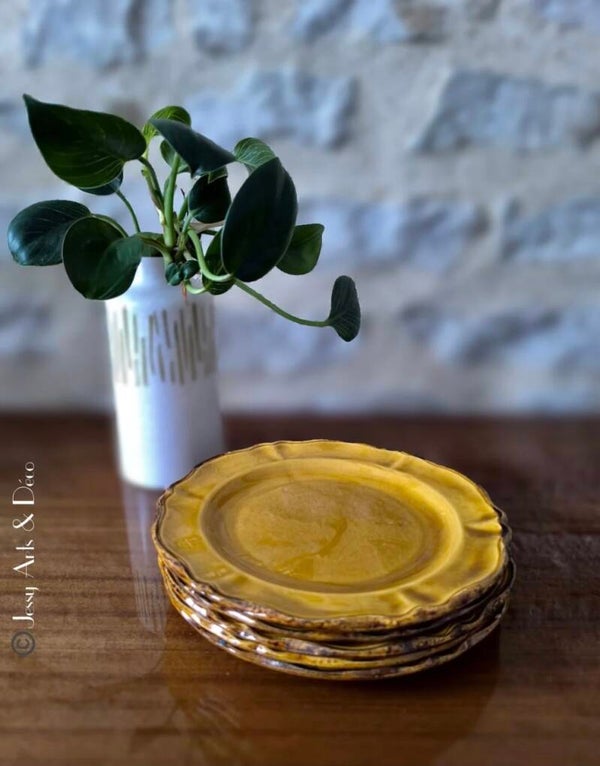 Assiettes en faïence