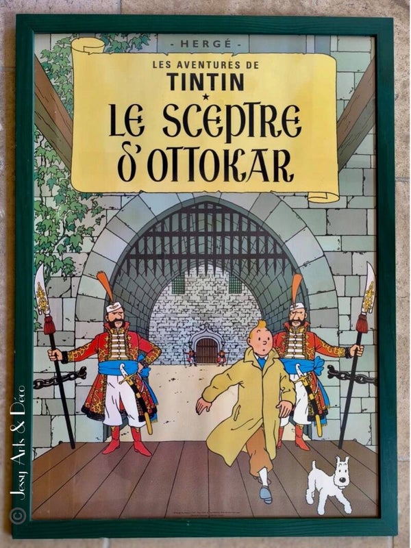 Affiche "Tintin"