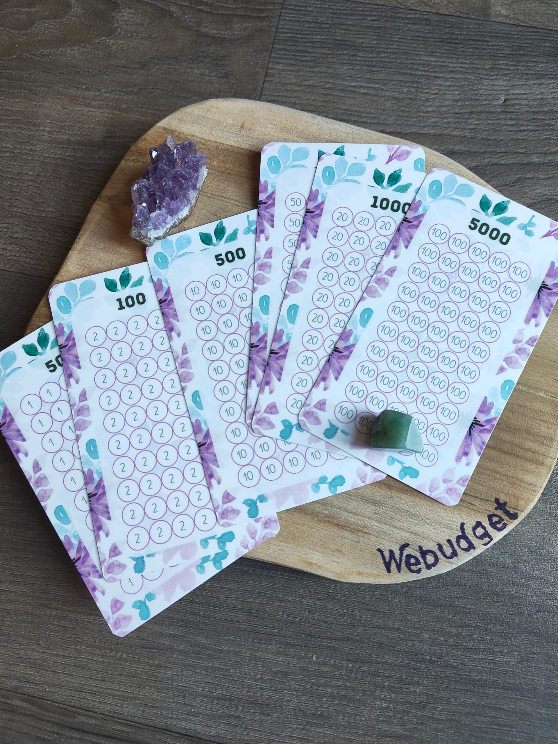 Basic tracker a6 bloemen