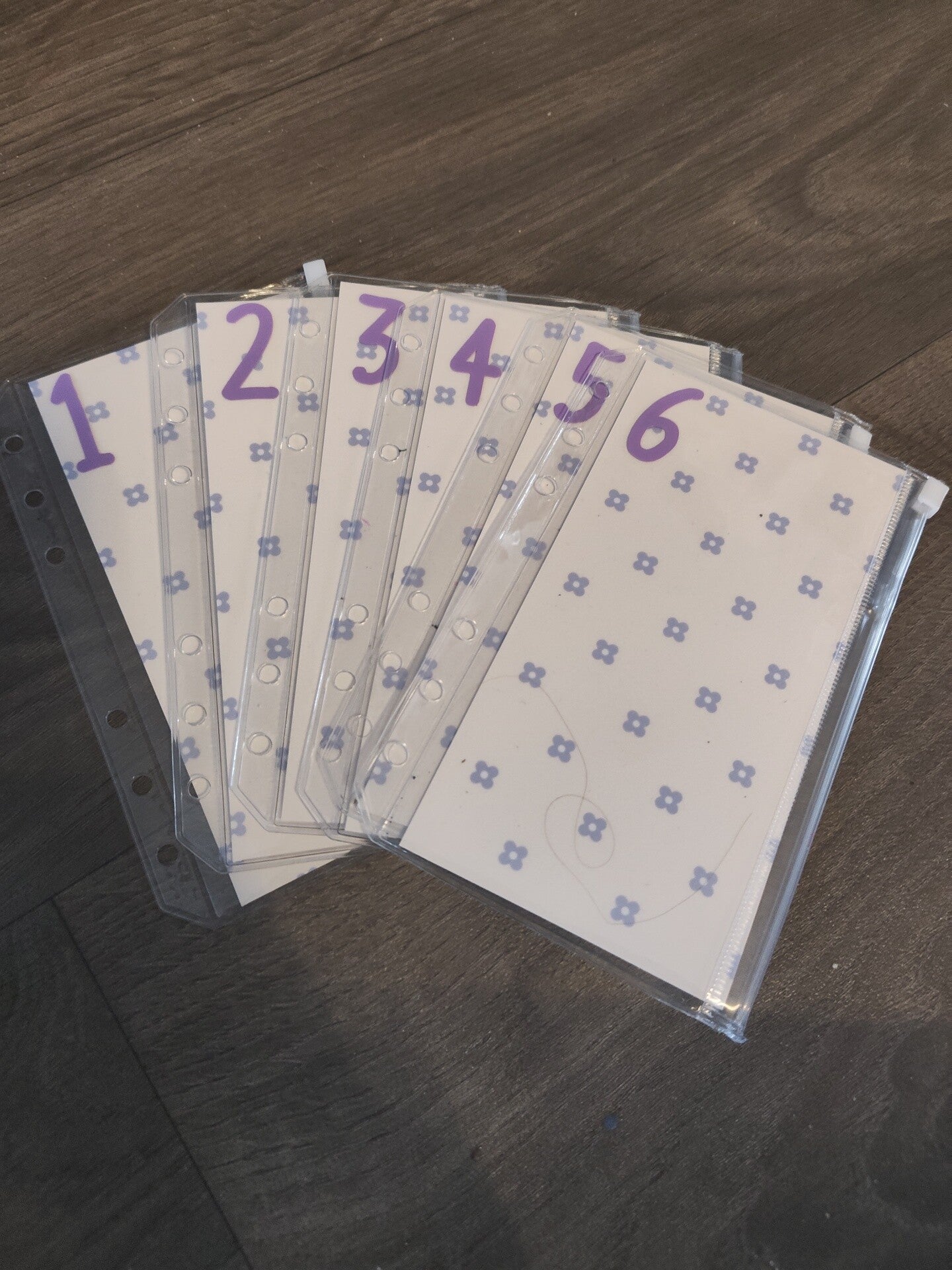 Mapjes 1tm6 gestickerd