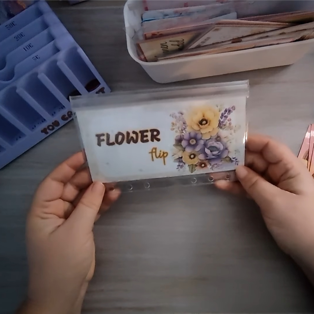 Flowerflip paars