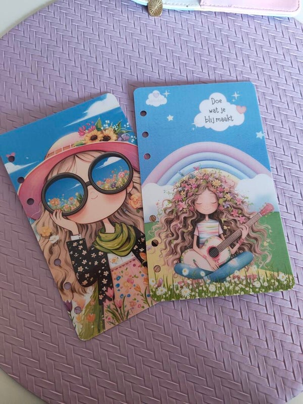 Dashboards a6 zomers meisjes