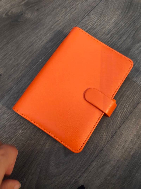 Filofax binder oranje a6