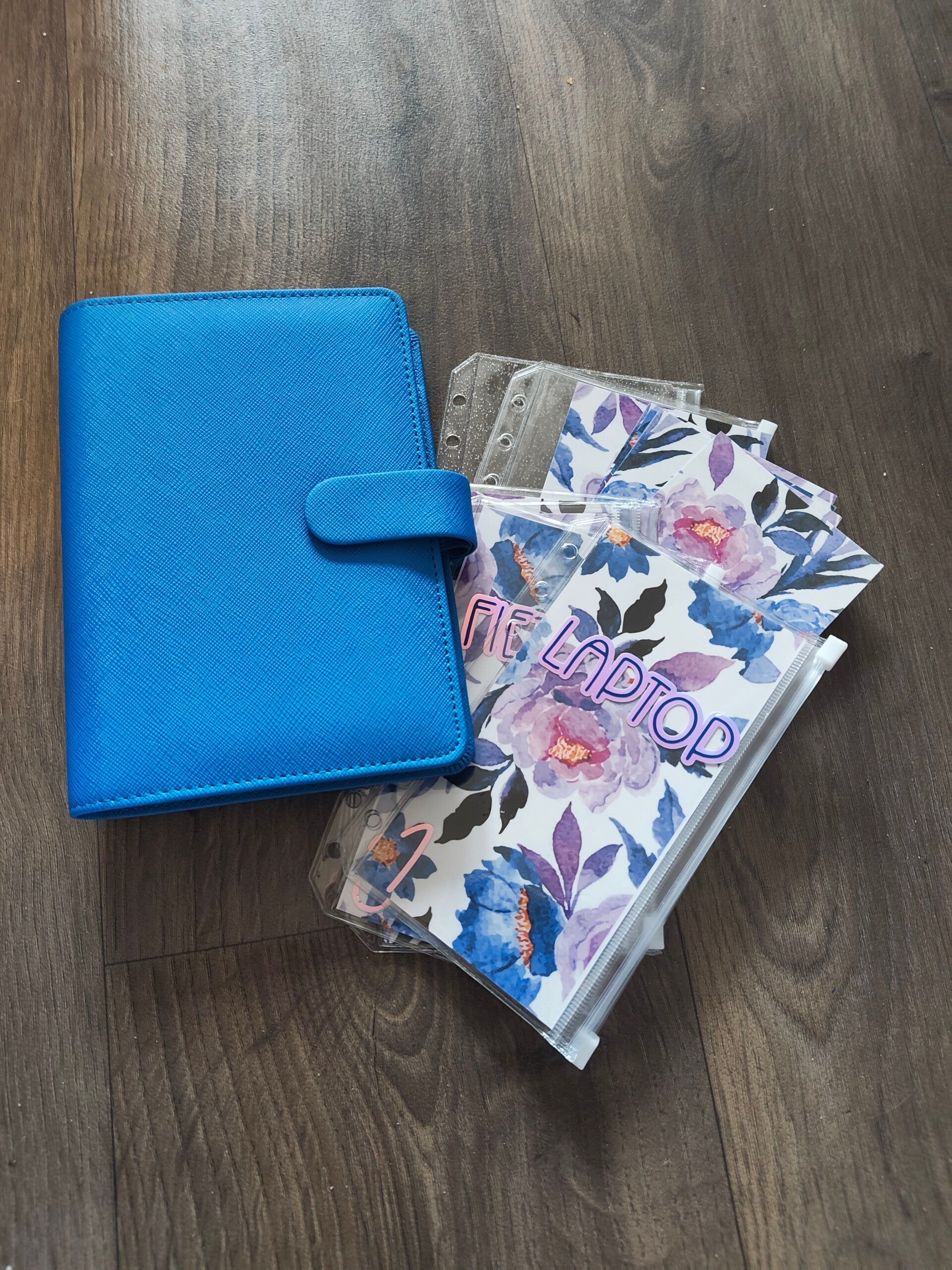 Filofax blauw