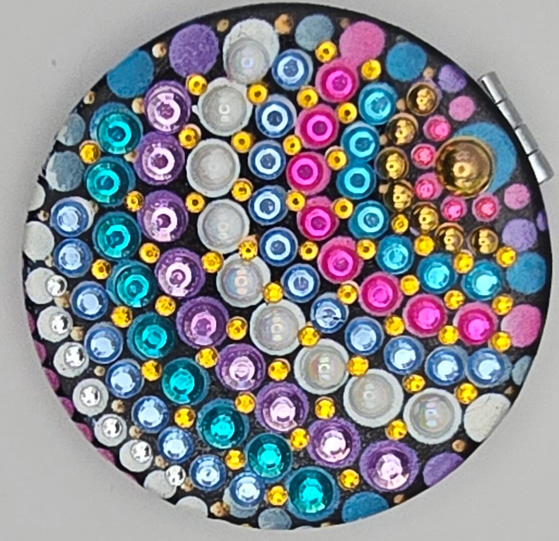 Diamond Art Mirror Compacts - various patterns