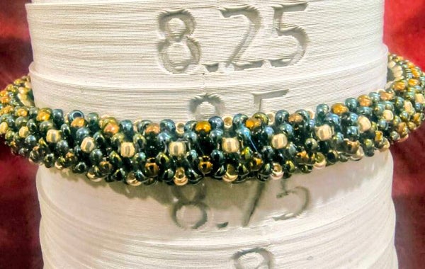 Beaded Bangle, 8.5"