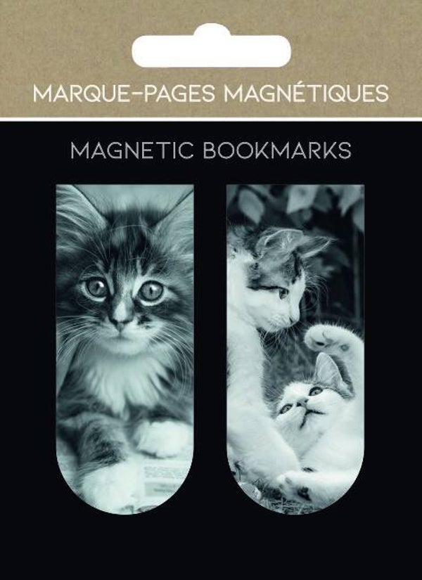 MARQUE-PAGES MAGNÉTIQUES CHATONS & GATO