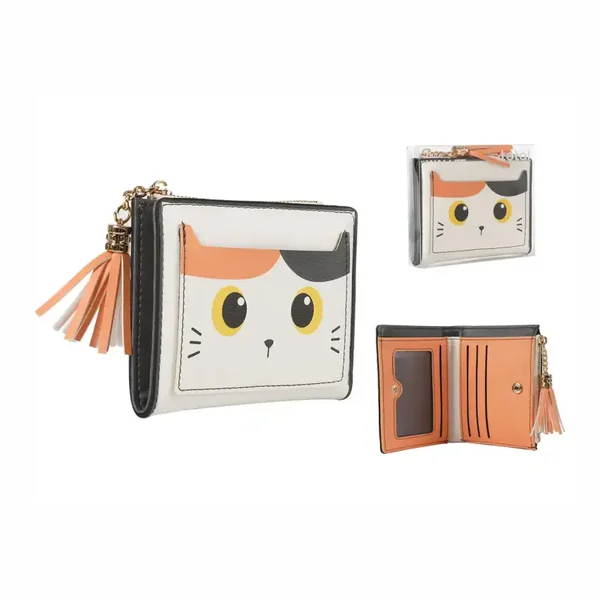 CARTERA ORANGE CAT GATO