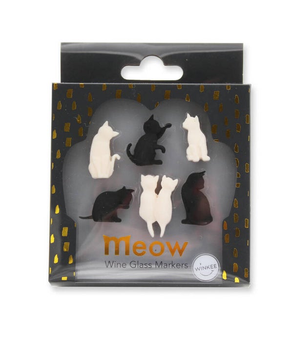 MARCADORES DE VIDRIO MIAU / MEOW GLASS MARKERS