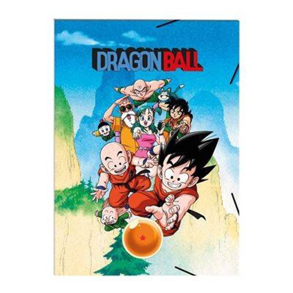 CARPETA SOLAPAS DE CARTON DRAGON BALL
