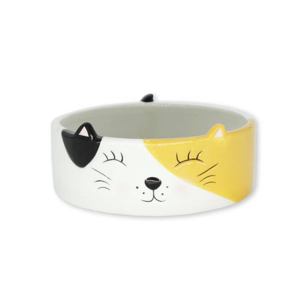 PLATO DE COMIDA PARA GATOS DE CERÁMICA/ CAT FOOD BOWL