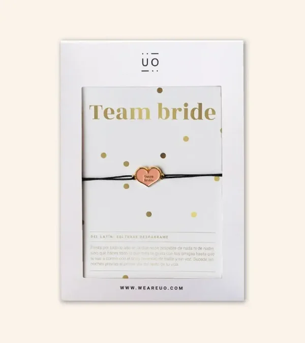 PULSERA CHARM "TEAM BRIDE"