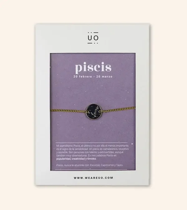 PULSERA CHARM "PISCIS"