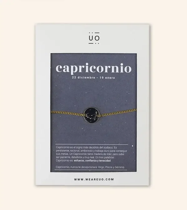 PULSERA CHARM "CAPRICORNIO"