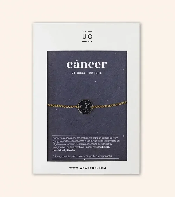 PULSERA CHARM "CANCER"