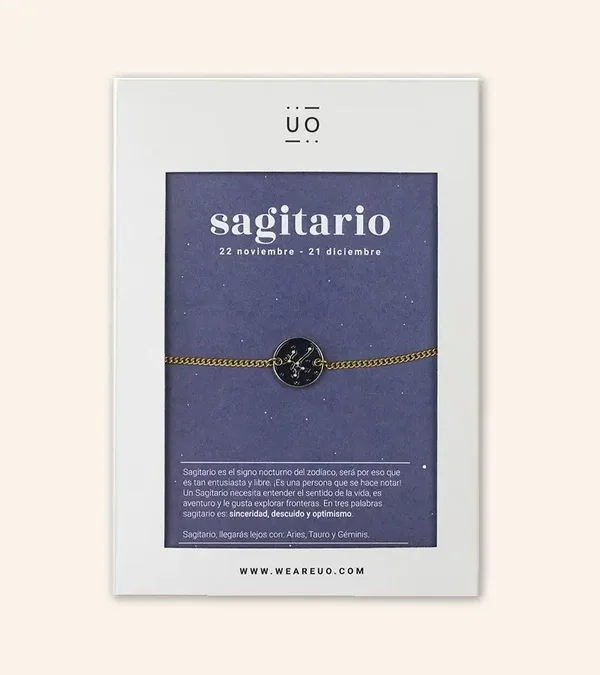 PULSERA CHARM "SAGITARIO"