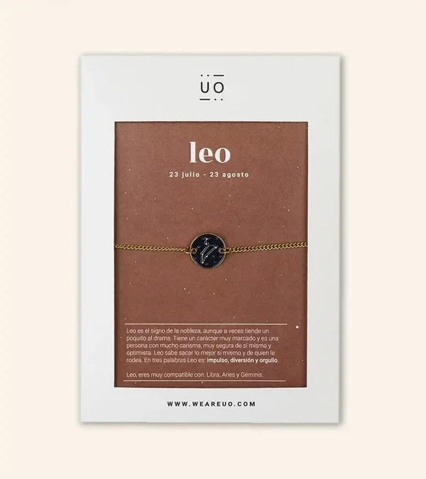 PULSERA CHARM "LEO"