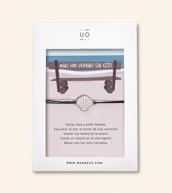 PULSERA CHARM "NO HAY VERANO SIN ESTO"