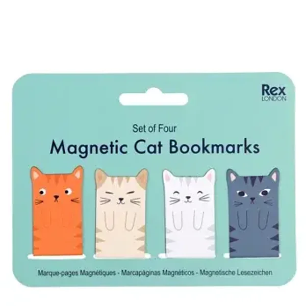 MARCALIBROS GATO MAGNÉTICOS (JUEGO DE 4)