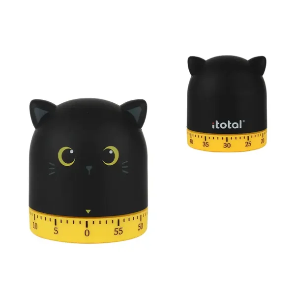 TIMER DE COCINA GATO NEGRO